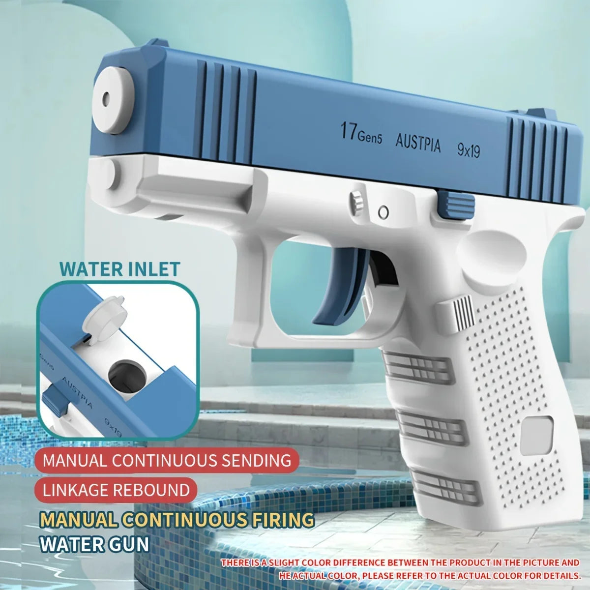 High-Pressure Automatic Water Gun Toy for Kids